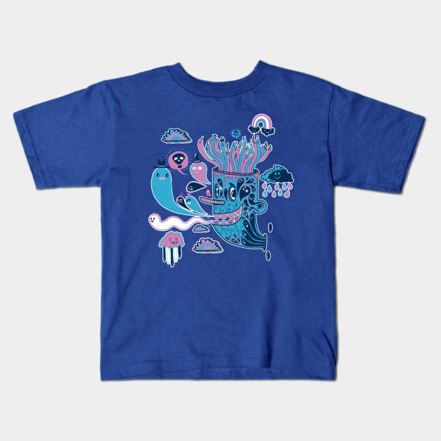 Summerhead Kids T-Shirt by wotto